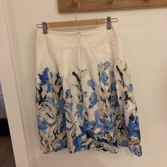 Watercolour print skirt - Picture 2 of 7
